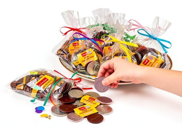 Carmit Dark Chocolate Coins Hanukkah Gelt 24 Pack-2