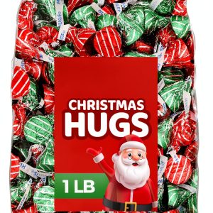 Candylish Holiday Chocolate Hugs 1lb Bulk Candy-0