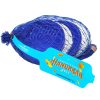 Blue Silver Hanukkah Mesh Bags Gelt Coin Chocolates Dreidel-2