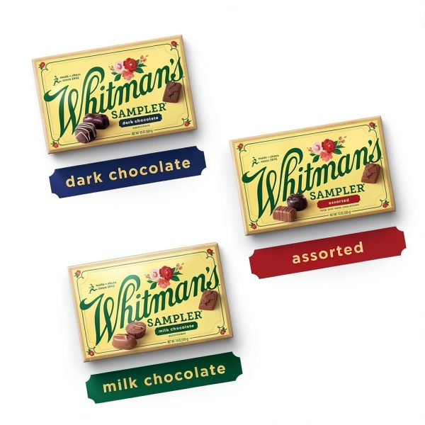 Whitman's Dark Chocolate Sampler 10oz Assorted Box-5