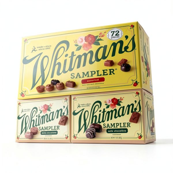 Whitman's Dark Chocolate Sampler 10oz Assorted Box-4