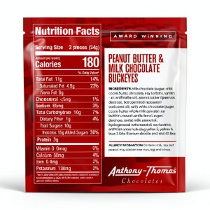 Anthony Thomas Milk Chocolate Buckeyes 24 Count-0