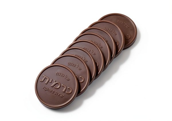 Carmit Dark Chocolate Coins Hanukkah Gelt 24 Pack-6