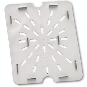 Winco Drain Shelves Half Size Compact Stainless Steel Food Service-0