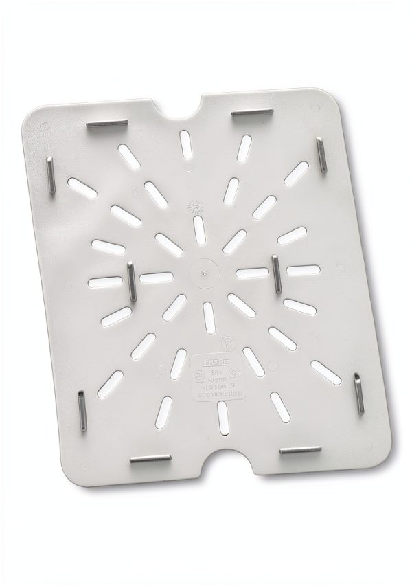 Winco Drain Shelves Half Size Compact Stainless Steel Food Service-0