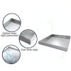 Mokapit 27x25x2.5" Stainless Steel Washing Machine Drain Pan – No Leak-3