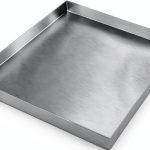 Mokapit 27x25x2.5" Stainless Steel Washing Machine Drain Pan – No Leak-0