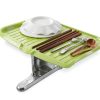 18 Inch Plastic Dish Drainer Board Generic Slip Resistant Drain Tray-3