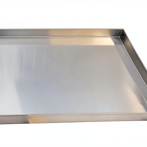 Rectangular Stainless Steel Tray YJSG 26x18x1 Drain Pan Kitchen-0