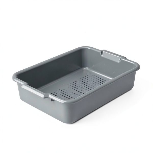 Vollrath Gray Perforated Silverware Drain Box Model 52617 21.6x15.3-0