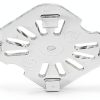 Carlisle FoodService Products Plastic Drain Shelf for 1/6 Size Food Pan Clear (Pack of 6), 0.6 Inches-1