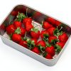 Set of 24 Plastic Drain Shelf - Premium Acrylic Drain Away Trays for 1/6 Size Food Pans (4.5" x 4") - Kitchen & Commercial Use for Fruits Vegetables Meats-3