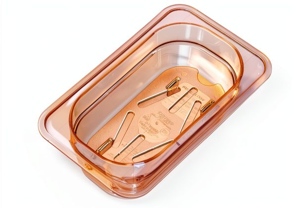 StorPlus High Heat Drain Shelf by CFS Model 1053513 Amber Ninth Size-5