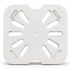 Carlisle FoodService Products Plastic Drain Shelf for 1/6 Size Food Pan Clear (Pack of 6), 0.6 Inches-2
