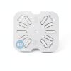 Carlisle FoodService Products Storplus Food Pan Drain Shelf Drain Tray for Kitchens, Restaurants, and Hotels, Polycarbonate, 1/6 Size, Clear-2