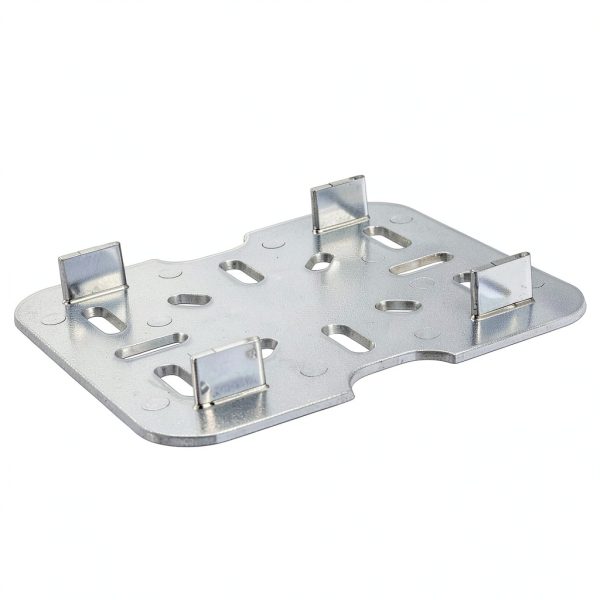 TOPZEA 24 Pack Plastic Drain Shelf for 1/6 Size Food Pan, Clear Plastic Food Grate, Drain Grid Trays Draining Rack with Feet for Food, Fruit, Vegetable Drainage, Salad Prep Station, Kitchen-4