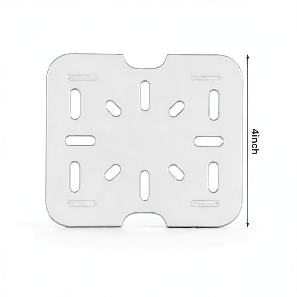 Plastic Drain Shelf 24pcs MBAIYO Clear PC Tray with Raised Feet-3
