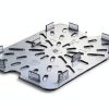 Carlisle FoodService Products Storplus Food Pan Drain Shelf for Kitchens, Restaurants, and Hotels, Polycarbonate, 1/2 Size, Clear-0