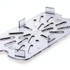 Plastic Drain Shelf Carlisle FoodService Products 1/4 Size Clear Pan-0