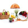 TOPZEA 24 Pack Plastic Drain Shelf for 1/6 Size Food Pan, Clear Plastic Food Grate, Drain Grid Trays Draining Rack with Feet for Food, Fruit, Vegetable Drainage, Salad Prep Station, Kitchen-7