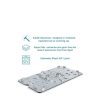 Carlisle FoodService Products Plastic Drain Shelf for 1/6 Size Food Pan Clear (Pack of 6), 0.6 Inches-4