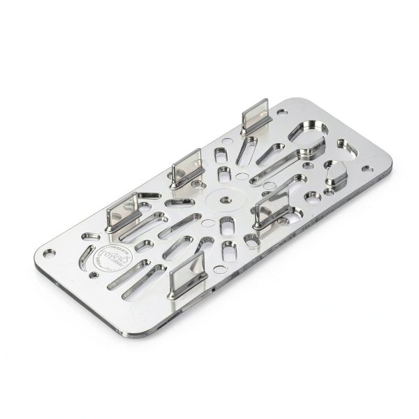 Carlisle FoodService Products StorPlus Drain Shelf, Drip Tray for 1/4 Size Food Pans, 10.25" x 6.38", 1 Count, Amber-3