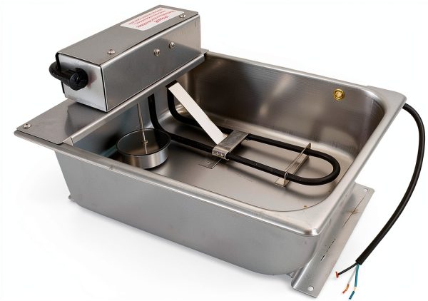 Condensate Drain Pan Supco CP807-240 7.5qt Stainless Steel 11in Width-0