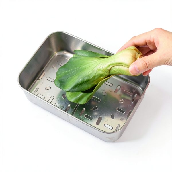 Set of 24 Plastic Drain Shelf - Premium Acrylic Drain Away Trays for 1/6 Size Food Pans (4.5" x 4") - Kitchen & Commercial Use for Fruits Vegetables Meats-4