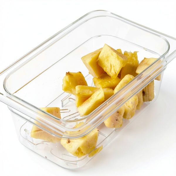 Plastic Drain Shelf Carlisle FoodService Products 1/4 Size Clear Pan-2