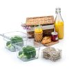 Plastic Drain Shelf 24pcs MBAIYO Clear PC Tray with Raised Feet-5