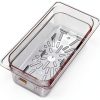Carlisle Clear Plastic Drain Shelf for 1/3 Food Pan, 0.6 Inch-5