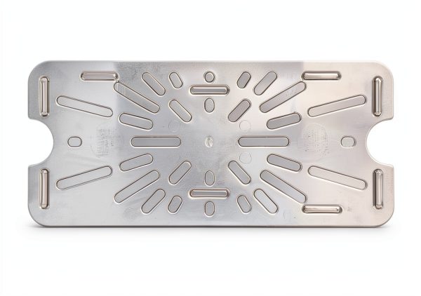 Carlisle Clear Plastic Drain Shelf for 1/3 Food Pan, 0.6 Inch-2